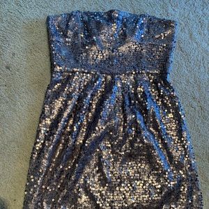 Bcbg mini sequin dress